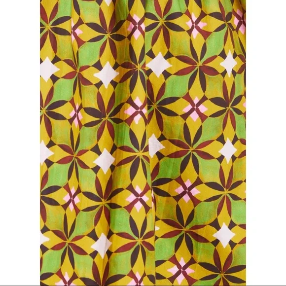 SALONI Ashley Floral Print Cotton Babydoll Minidress (4) - Picture 5 of 13